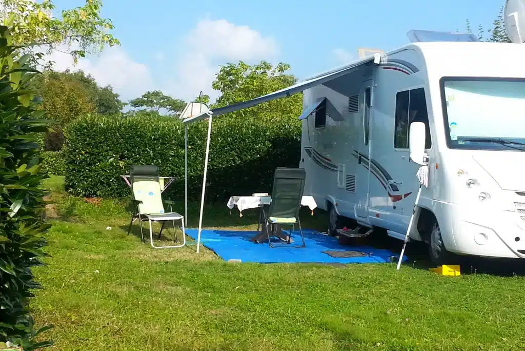 Campsite in Tours.